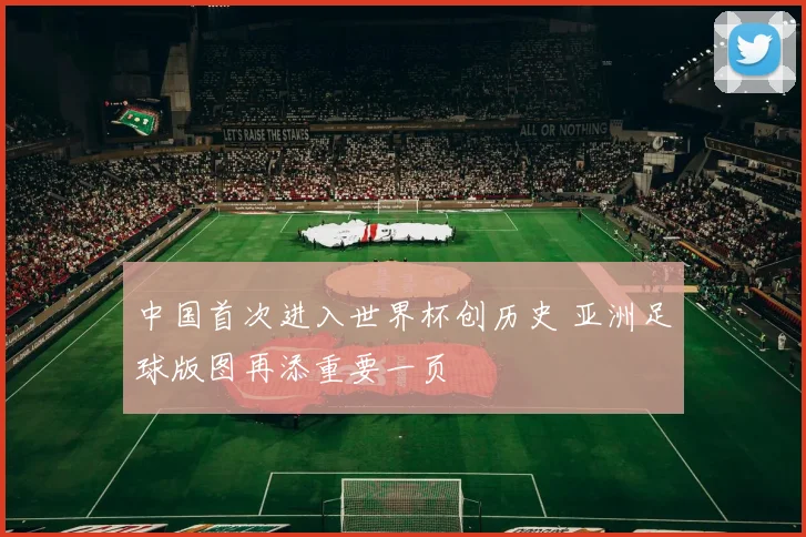 中国首次进入世界杯创历史 亚洲足球版图再添重要一页
